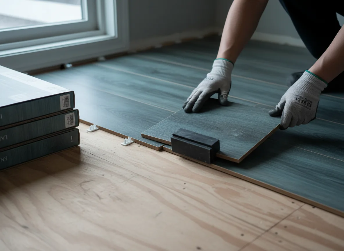 Luxury Vinyl Plank Installation company in Mcclelland, IA